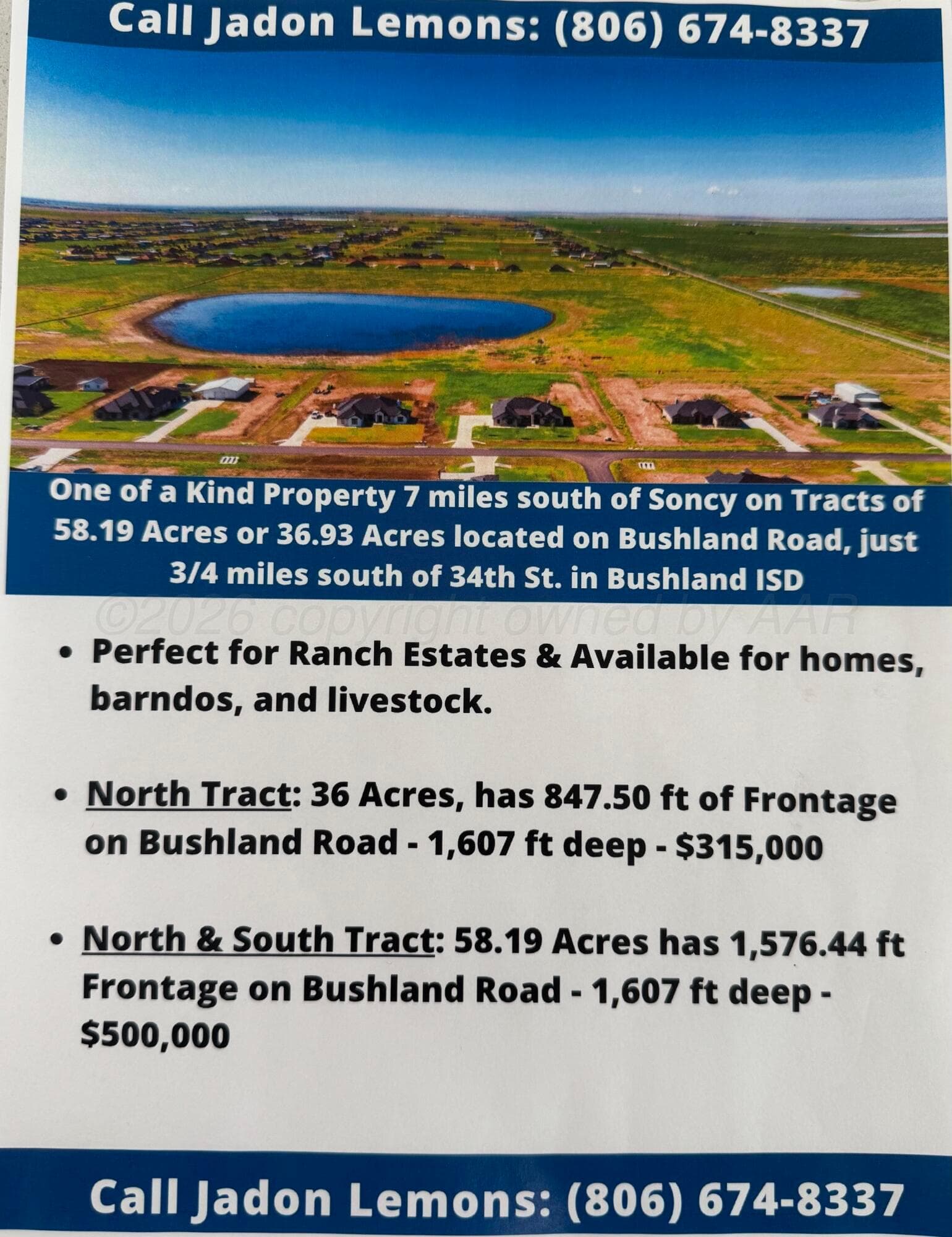 0 Bushland Road, Amarillo, TX 79119, photo 2