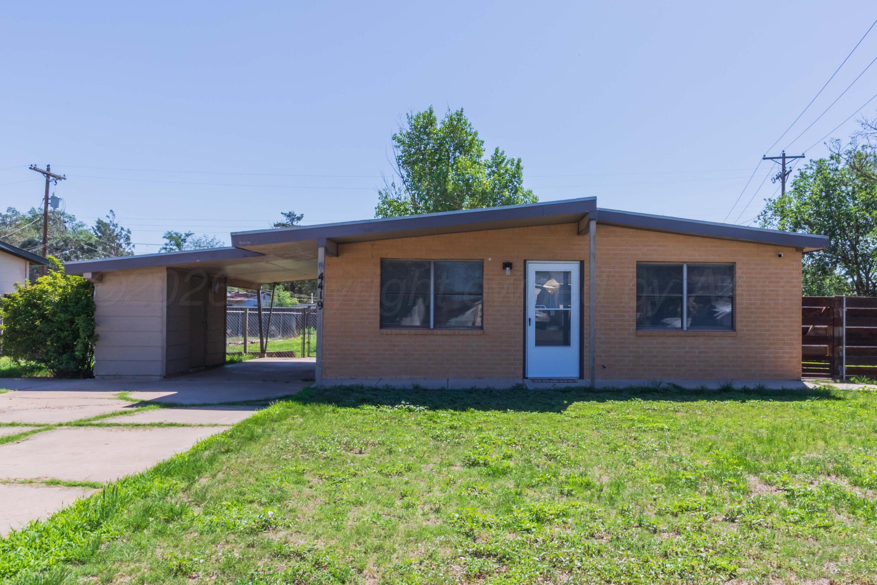 4419 S ONG Street, Amarillo, TX 79110-2041