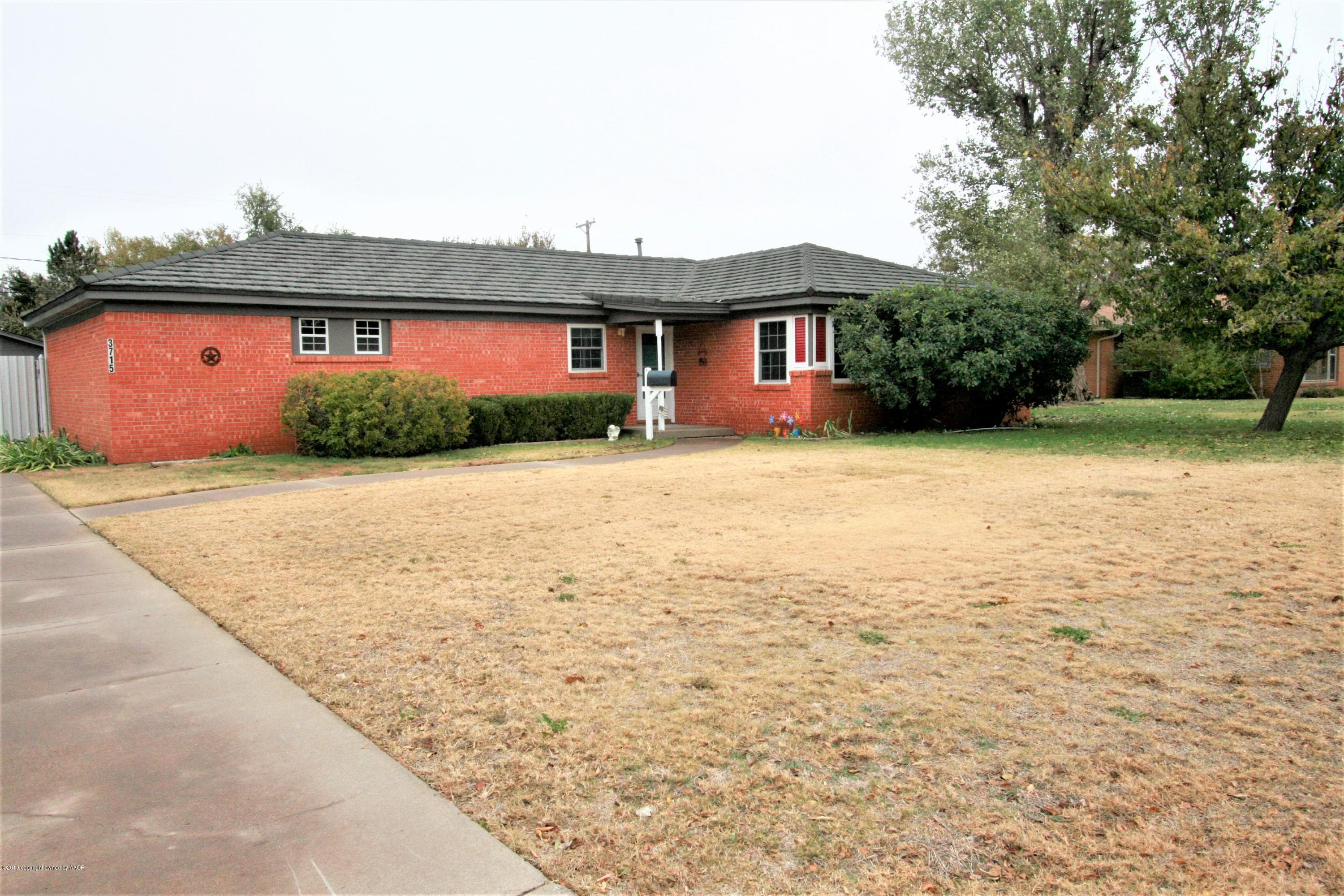 3715 LENWOOD Drive, Amarillo, TX 79109-4613