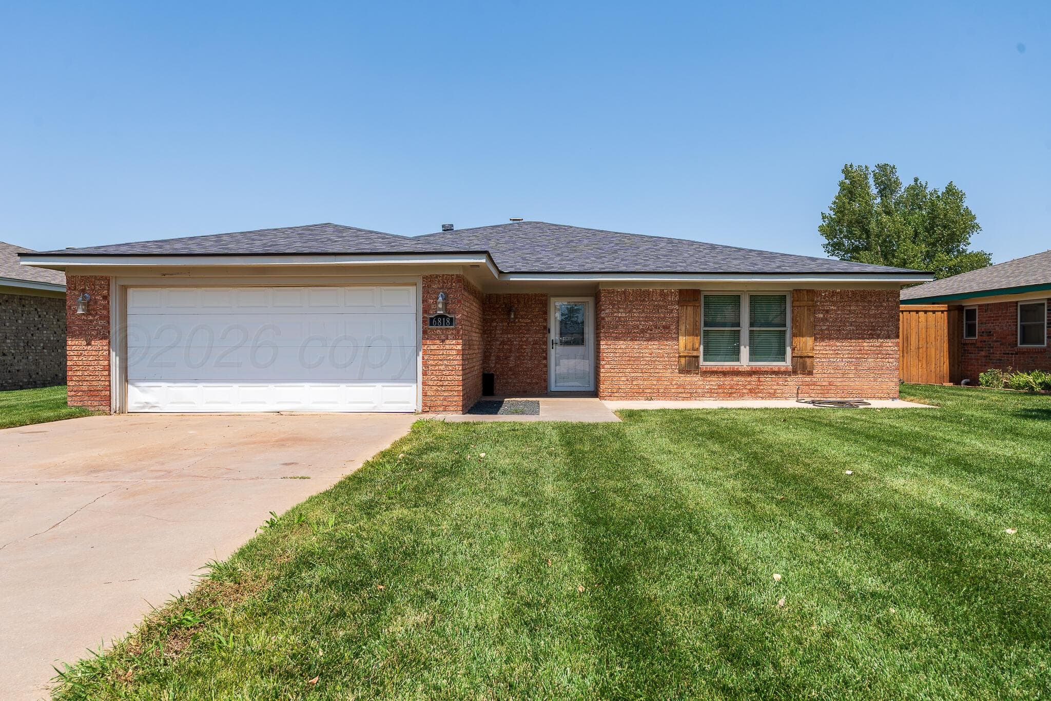 6818 Blacksmith Lane, Amarillo, TX 79109-6804
