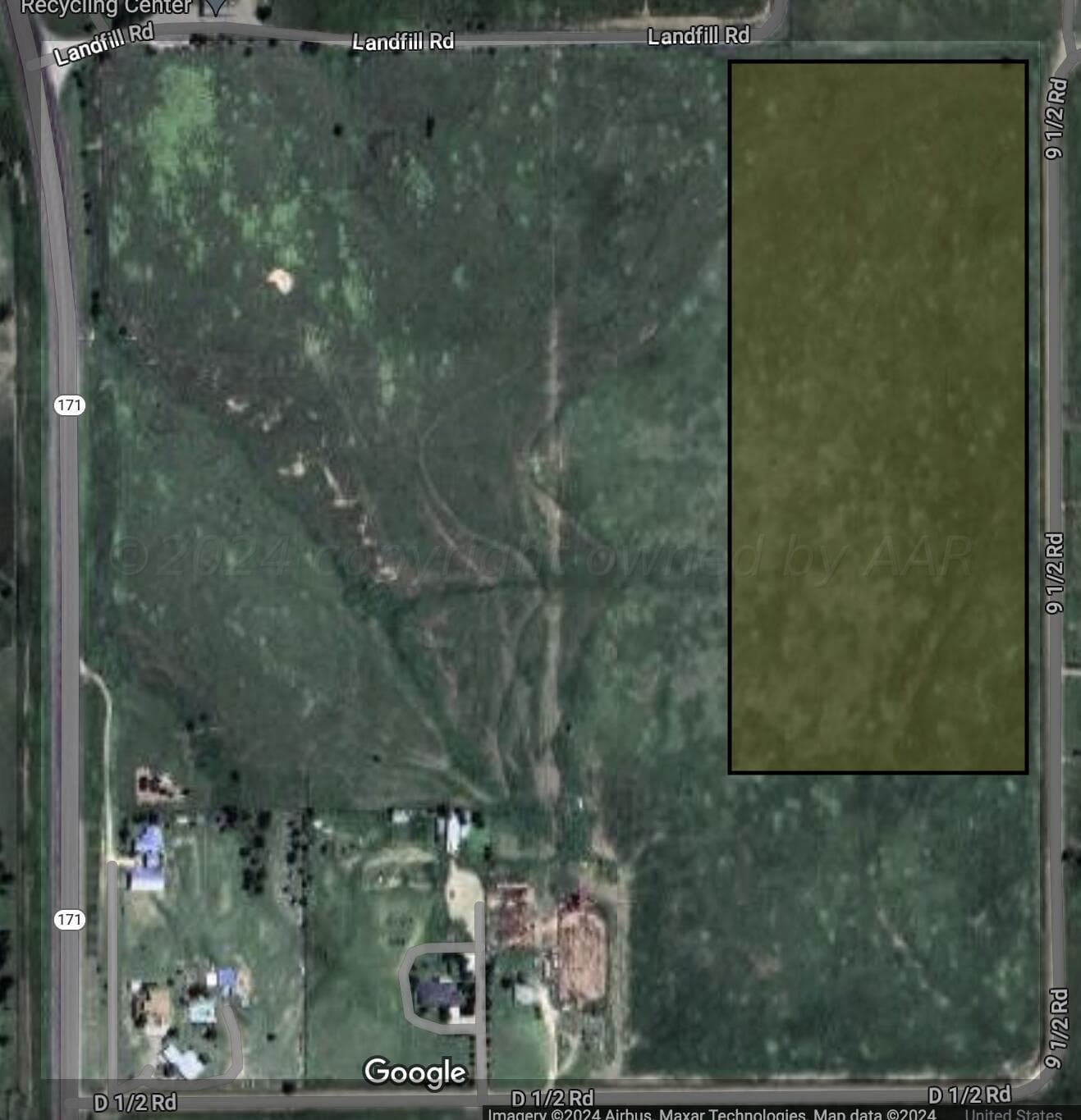 9 1/2 Road, Pampa, TX 79065