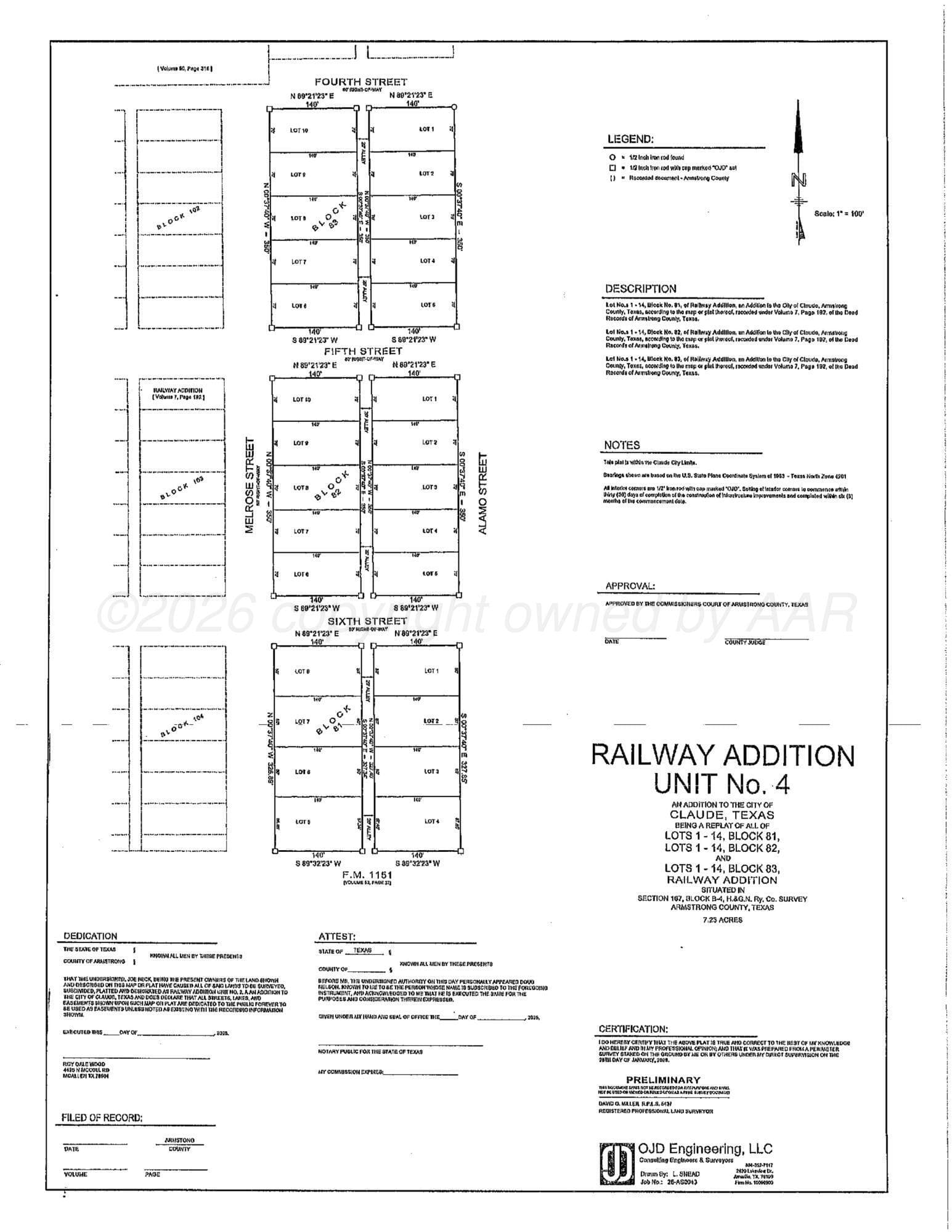 Lot 002, Blk 81 Alamo Street, Claude, TX 79019, photo 2