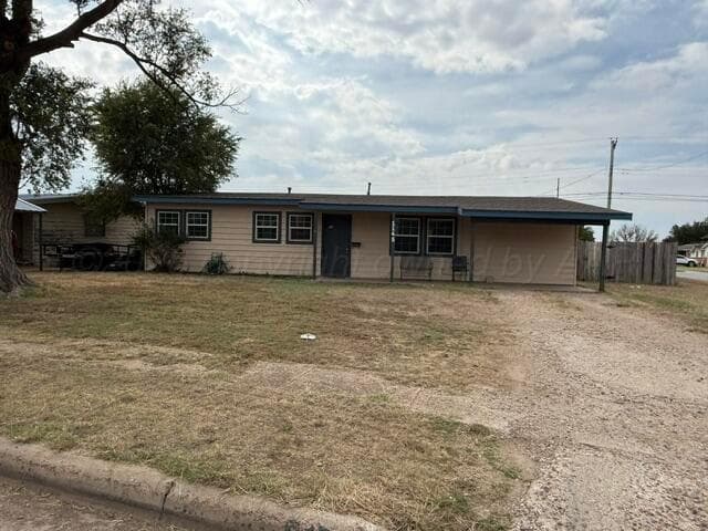 1145 W SENECA Lane, Pampa, TX 79065-2627
